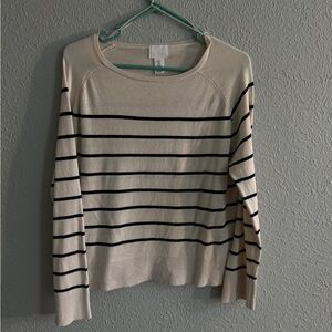 H&M Cream Knit Sweater